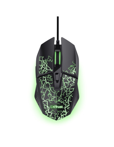 Trust GXT 113 Felox ratón Juego mano derecha USB tipo A Óptico 6400 DPI