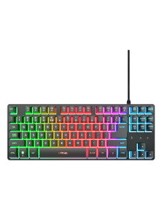 Trust GXT 833 Thado TKL teclado Juego USB QWERTY Español Negro 2
