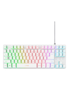 Trust GXT 833W Thado TKL teclado Juego USB QWERTY Español Blanco 2