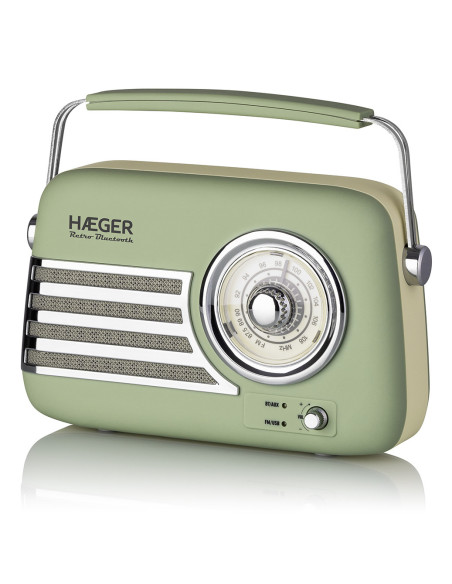 Haeger RB-GRE.001A radio Portátil Analógica Verde