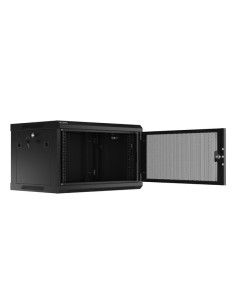 Lanberg WF01-6406-23B armario rack 6U Bastidor de pared Negro 2