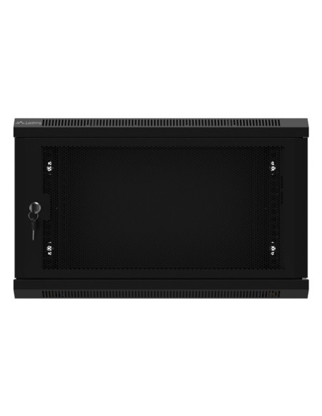 Lanberg WF01-6406-23B armario rack 6U Bastidor de pared Negro