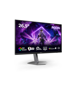 AOC AGON PRO AG276QKD2 pantalla para PC 67,3 cm (26.5") 2560 x 1440 Pixeles Quad HD QD-OLED Negro, Gris 2
