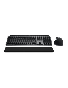 Logitech MX Keys S Combo for Mac teclado Ratón incluido Hogar   Oficina Bluetooth QWERTZ Alemán Gris 2