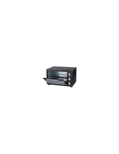 HORNO DE SOBREMESA JATA 1500W CAPACIDAD 28L FUNCION GRILL INDICADOR LUMINOSO TEMPORIZADOR DE 60 MIN BANDEJA Y PARRILLA EXTRAIBLE