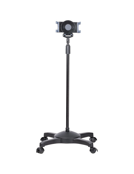 StarTech.com Base Soporte Móvil con Ruedas Bloqueables para Tablet - Atril de Altura Ajustable para Tablets de 7 a 11 Pulgadas