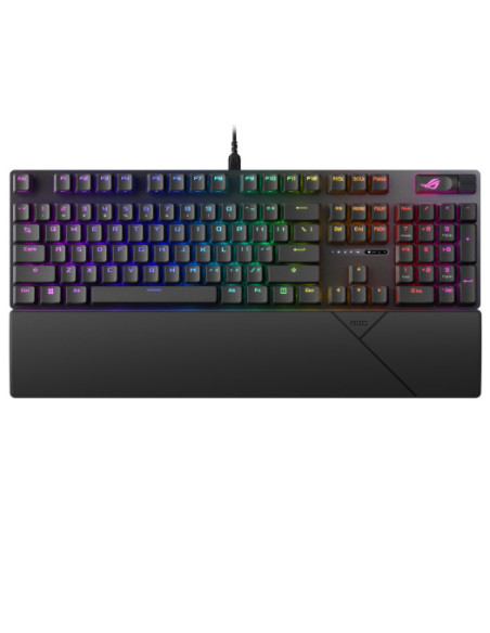 ASUS ROG Strix Scope II teclado Juego USB QWERTY Negro