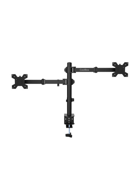 CoolBox Soporte de dos brazos para monitor y portátil MP01