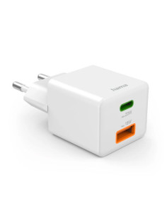 Hama 00201991 cargador de dispositivo móvil Auriculares, Batería portátil, Smartphone, Tableta Blanco Corriente alterna Carga 2