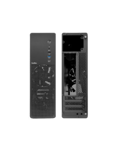 CoolBox CAJA MATX SLIM T100 USB-C 3.2 GEN1 FULL METAL S FTE + 1 VENT. 90MM 2