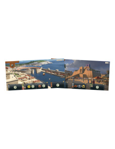 Asmodee 7 Wonders Edifice Expansión de juego de cartas Simulación económica 2