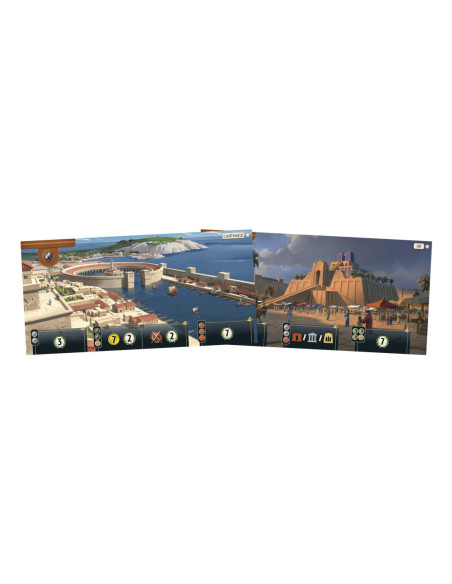 Asmodee 7 Wonders Edifice Expansión de juego de cartas Simulación económica