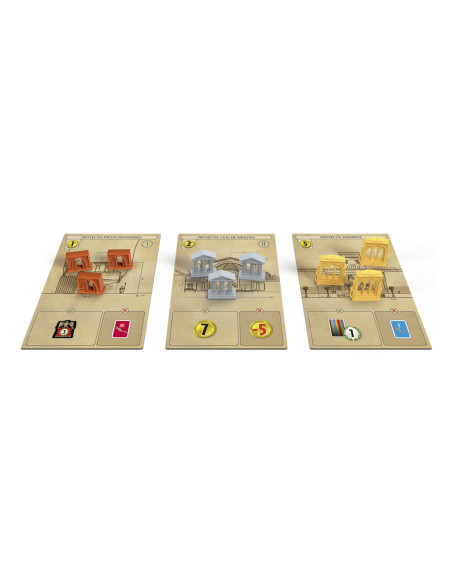 Asmodee 7 Wonders Edifice Expansión de juego de cartas Simulación económica