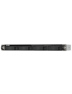 QNAP TS-433eU NAS Bastidor (1U) Cortex-A Cortex-A55 4 GB 0 TB QNAP Turbo System Negro