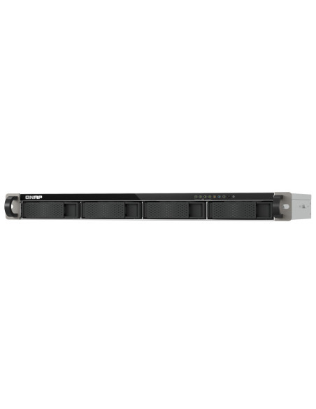 QNAP TS-433eU NAS Bastidor (1U) Cortex-A Cortex-A55 4 GB 0 TB QNAP Turbo System Negro