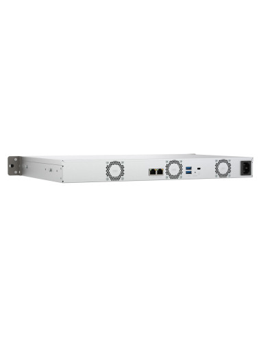QNAP TS-433eU NAS Bastidor (1U) Cortex-A Cortex-A55 4 GB 0 TB QNAP Turbo System Negro