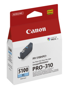 Canon PFI-5100 PC cartucho de tinta 1 pieza(s) Original Fotos cian 2