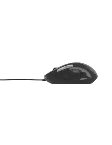 Gembird MUS-6B-01 ratón Oficina Ambidextro USB tipo A Óptico 1600 DPI