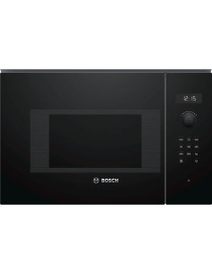 Bosch Serie 6 BFL524MB0 microondas Negro Solo microondas Integrado 20 L 800 W