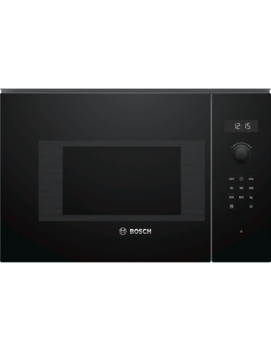 Bosch Serie 6 BFL524MB0 microondas Negro Solo microondas Integrado 20 L 800 W