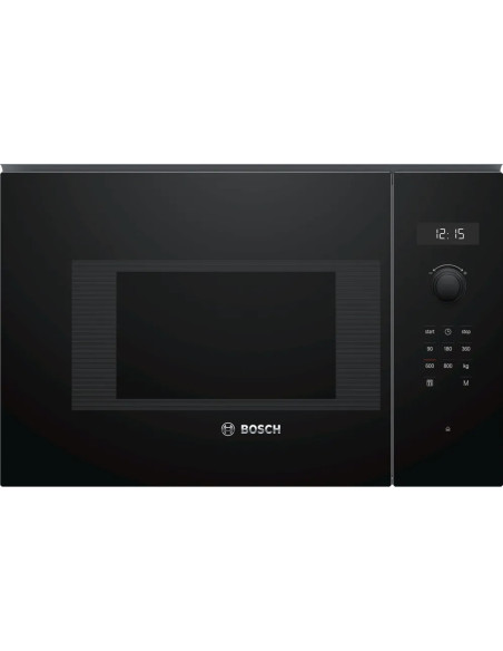Bosch Serie 6 BFL524MB0 microondas Negro Solo microondas Integrado 20 L 800 W