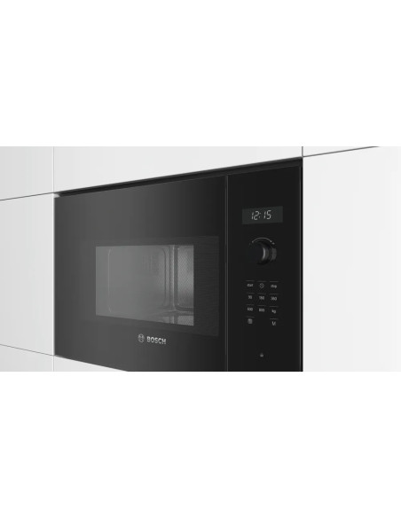 Bosch Serie 6 BFL524MB0 microondas Negro Solo microondas Integrado 20 L 800 W