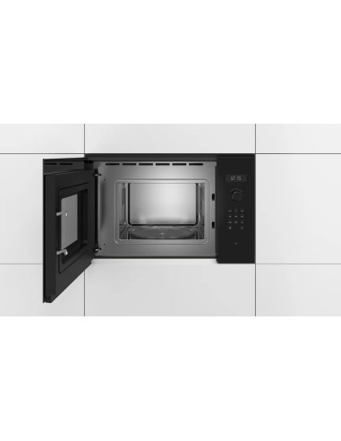 Bosch Serie 6 BFL524MB0 microondas Negro Solo microondas Integrado 20 L 800 W