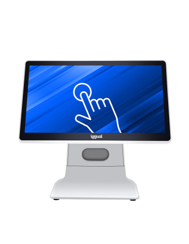 iggual TPV 15,6" 16 9 N100 8+256GB W11Pro blanco