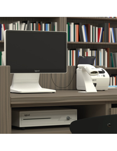 iggual TPV 15,6" 16 9 N100 8+256GB W11Pro blanco