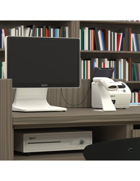 iggual TPV 15,6" 16 9 N100 8+256GB W11Pro blanco