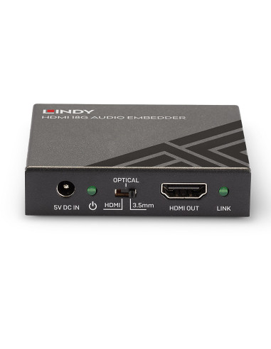 Lindy 38203 convertidor de audio Negro