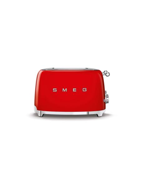 Smeg TSF03RDEU tostadora 6 4 rebanada(s) 2000 W Rojo
