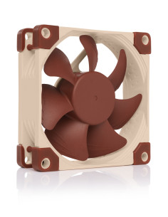 Noctua NF-A8 PWM sistema de refrigeración para ordenador Carcasa del ordenador Ventilador 8 cm Beige, Marrón