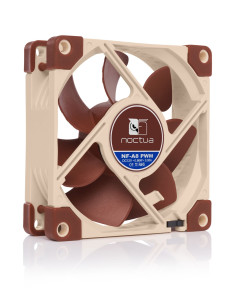 Noctua NF-A8 PWM sistema de refrigeración para ordenador Carcasa del ordenador Ventilador 8 cm Beige, Marrón 2