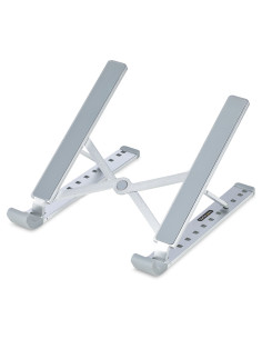 StarTech.com Soporte Elevador Plegable para Ordenador Portátil - Riser Ajustable Portátil Ergonómico para Ordenador Laptop -