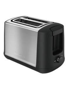 Moulinex LT340811 tostadora 6 2 rebanada(s) Negro, Acero inoxidable