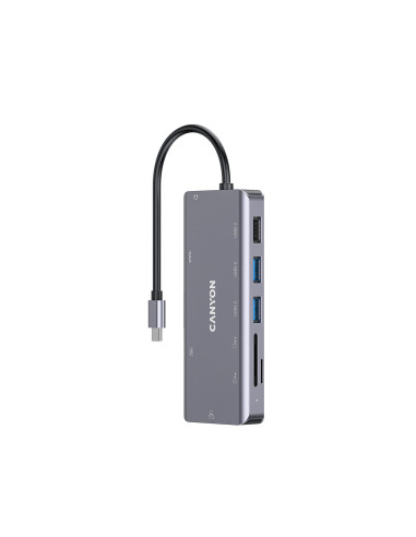 Canyon DS-11 USB 3.2 Gen 1 (3.1 Gen 1) Type-C Gris