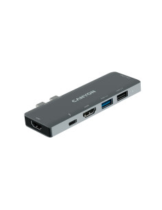 Canyon DS-5 USB 2.0 Type-C Gris