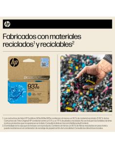 HP Cartucho de Tinta Original EvoMore 937e cian