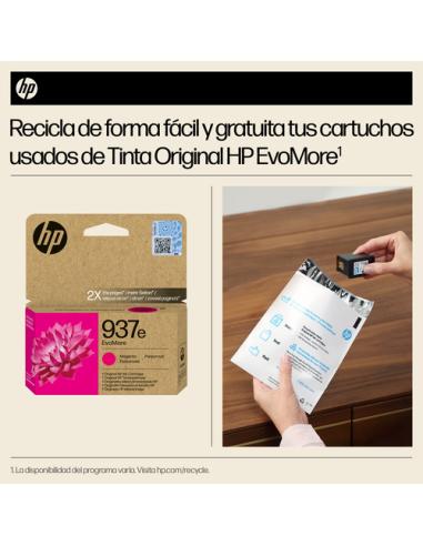 HP Cartucho de Tinta Original EvoMore 937e magenta