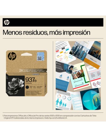 HP Cartucho de Tinta Original EvoMore 937e negra
