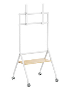 Ewent EW1582 soporte para TV 2,18 m (86") Blanco, Madera