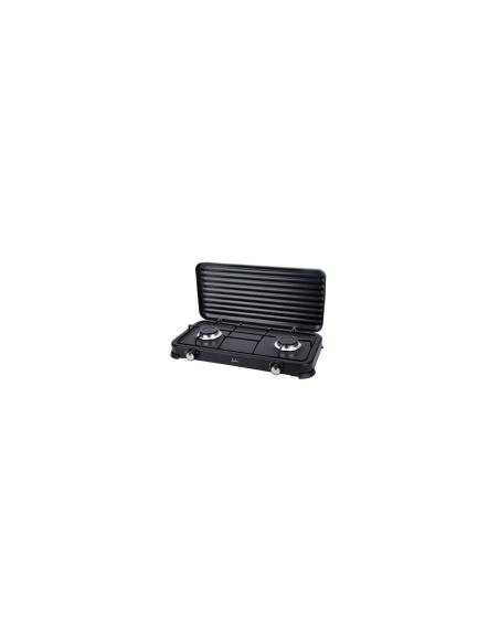 JATA JECG2702 hobs Negro Encimera Encimera de gas 2 zona(s)