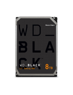 Western Digital WD_Black disco duro interno 8 TB 7200 RPM 256 MB 3.5" Serial ATA III