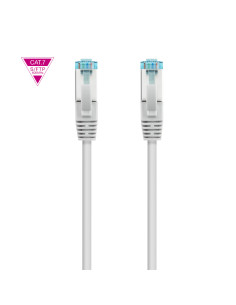 Nanocable Cable de Red Cat.7 600MHZ LSZH SFTP PIMF AWG26, Gris, 30 cm 2