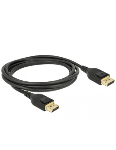 DeLOCK 85660 cable DisplayPort 2 m Negro