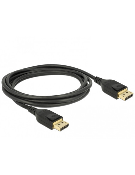 DeLOCK 85660 cable DisplayPort 2 m Negro