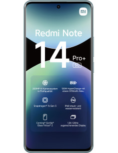 Xiaomi Redmi Note 14 Pro+ 5G 16,9 cm (6.67") SIM doble USB Tipo C 8 GB 256 GB 5110 mAh Azul 2