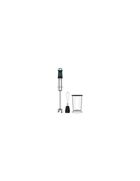 Cecotec Power TitanBlack 1200 XL Cream 0,8 L Batidora de inmersión 1200 W Negro, Plata