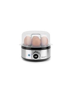 Orbegozo CU 5200 cuecehuevos 7 huevos 400 W Negro, Acero inoxidable